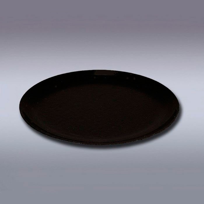 Подсвечник тарелка 7,6 см, черный