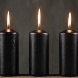 Черные свечи для ритуалов и обрядов 